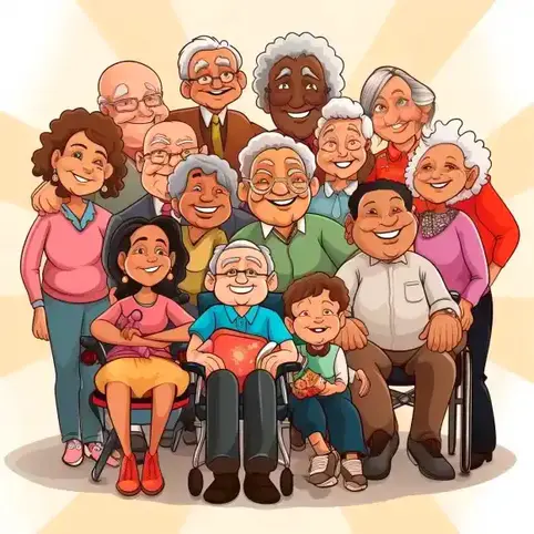 Seniors and caregivers