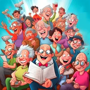 Seniors on Language Day