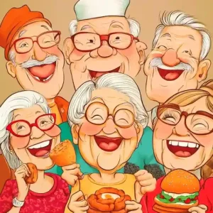 Seniors keeping their heart healthy.